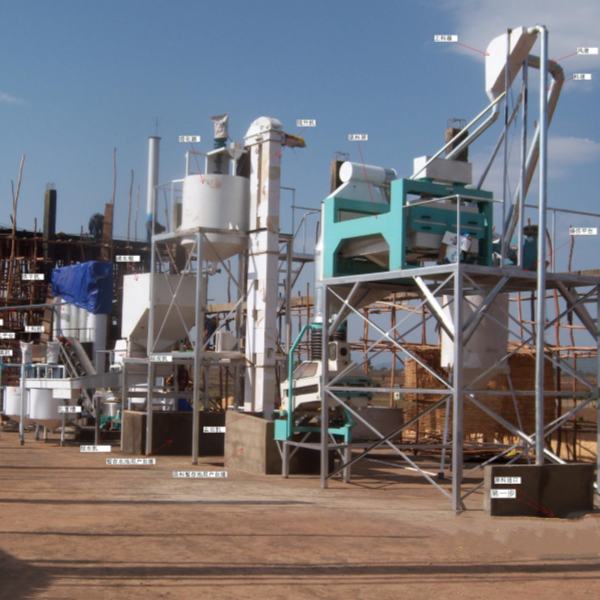 Sesame Cleaning and Peeling Machine